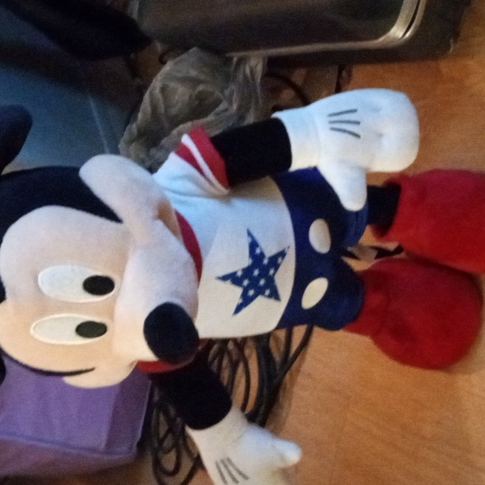 Y'all mickey mouse with bendable legs